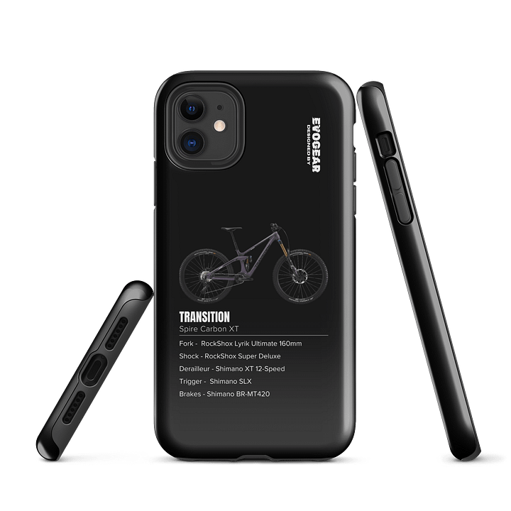 Black Transition Spire XT iPhone Case product image (1)