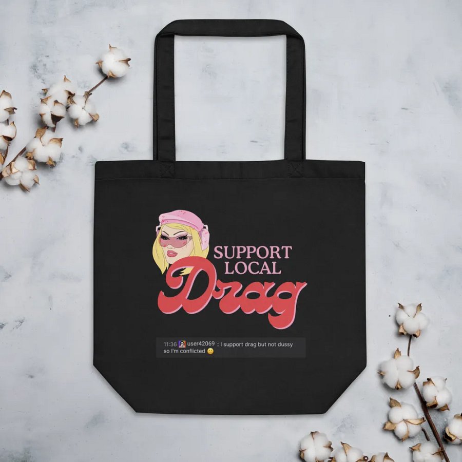 Support Local Drag *HATER* Tote product image (3)