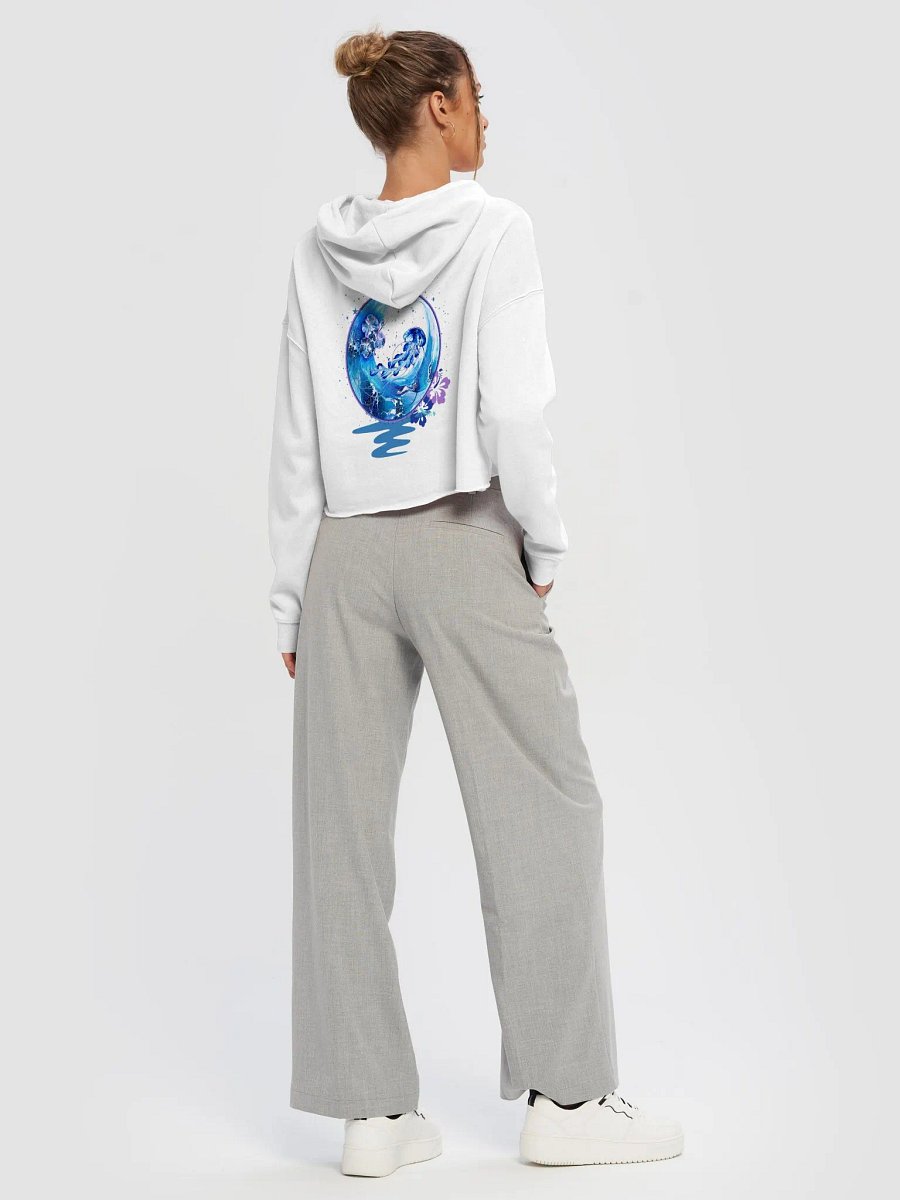 Lunar Jellyfish Cropped Hoodie product image (6)