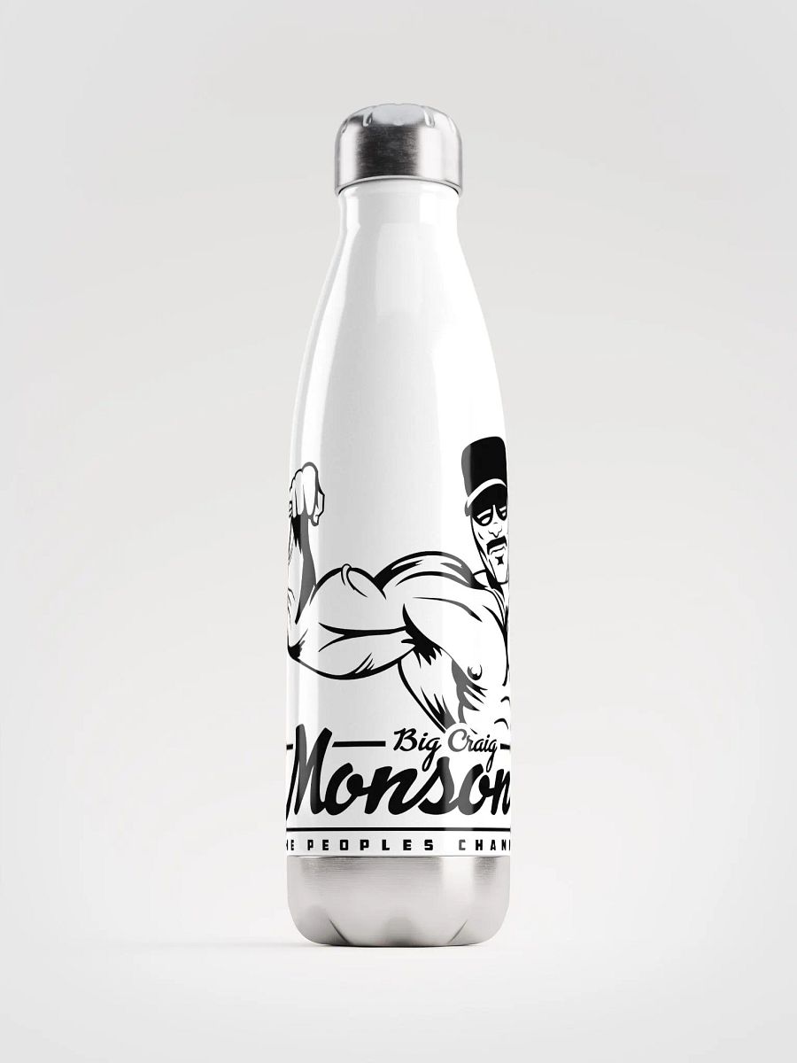 Big Craig Monson The Peoples Champ Stainless Steel 17oz Water Bottle product image (1)
