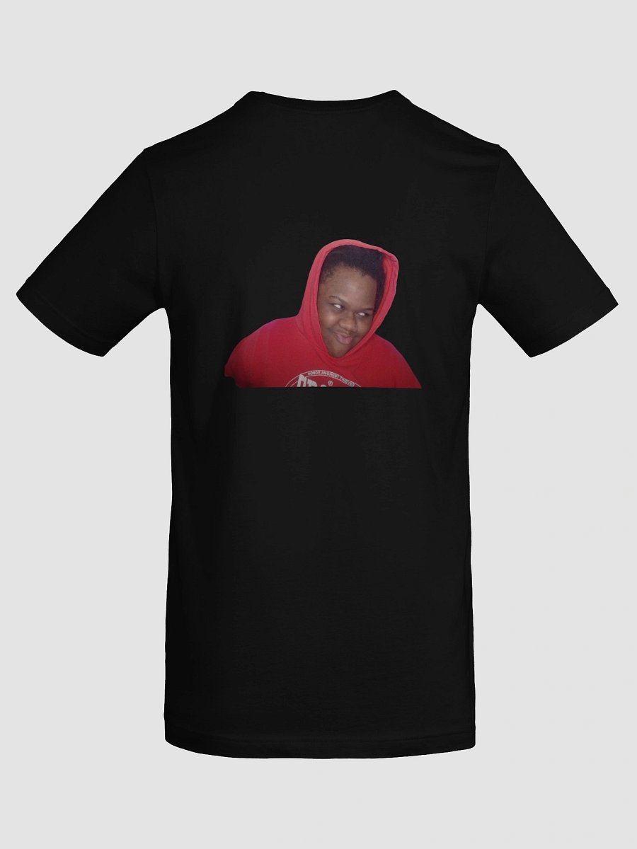 xNeeyah uwu face and logo black t-shirt product image (8)