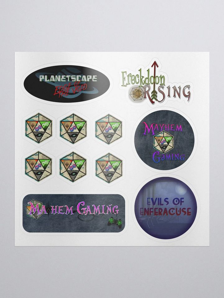 Multi Logo Sticker Set product image (1)