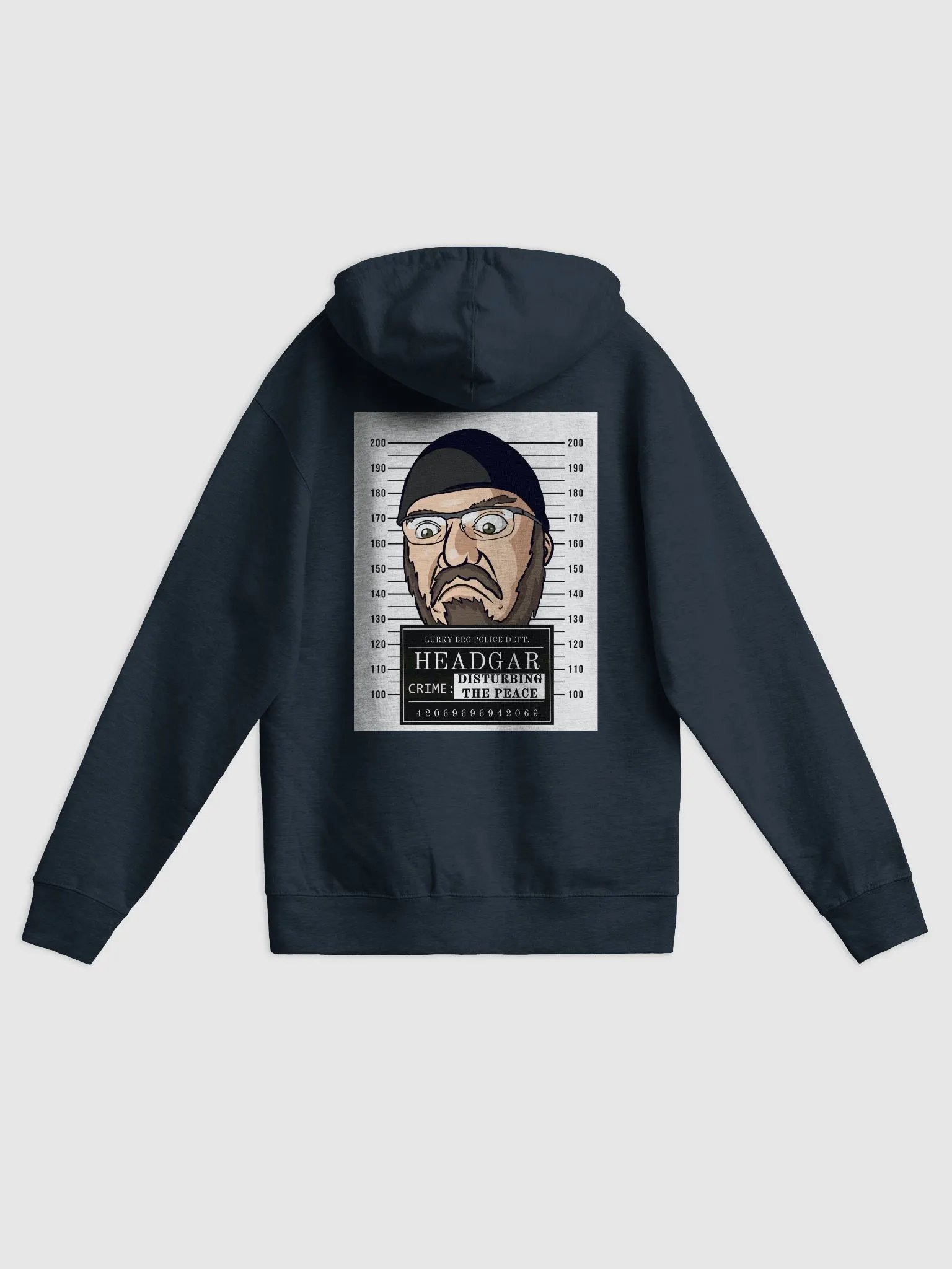 HEADGAR Mug Shot Fleece Zip Up Hoodie product image (1)
