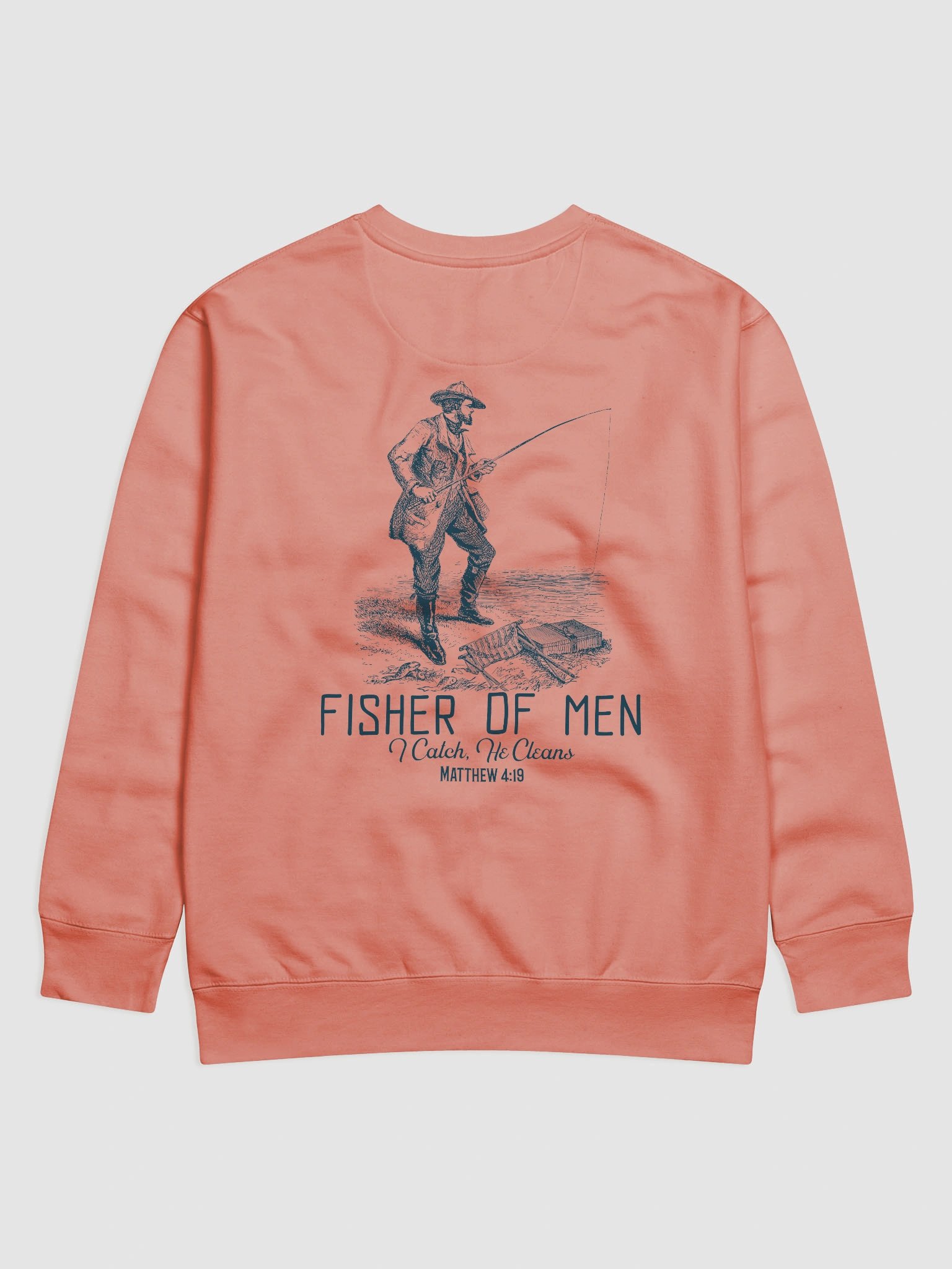 Fisher of Men – Vintage Christian Fishing Shirt product image (1)
