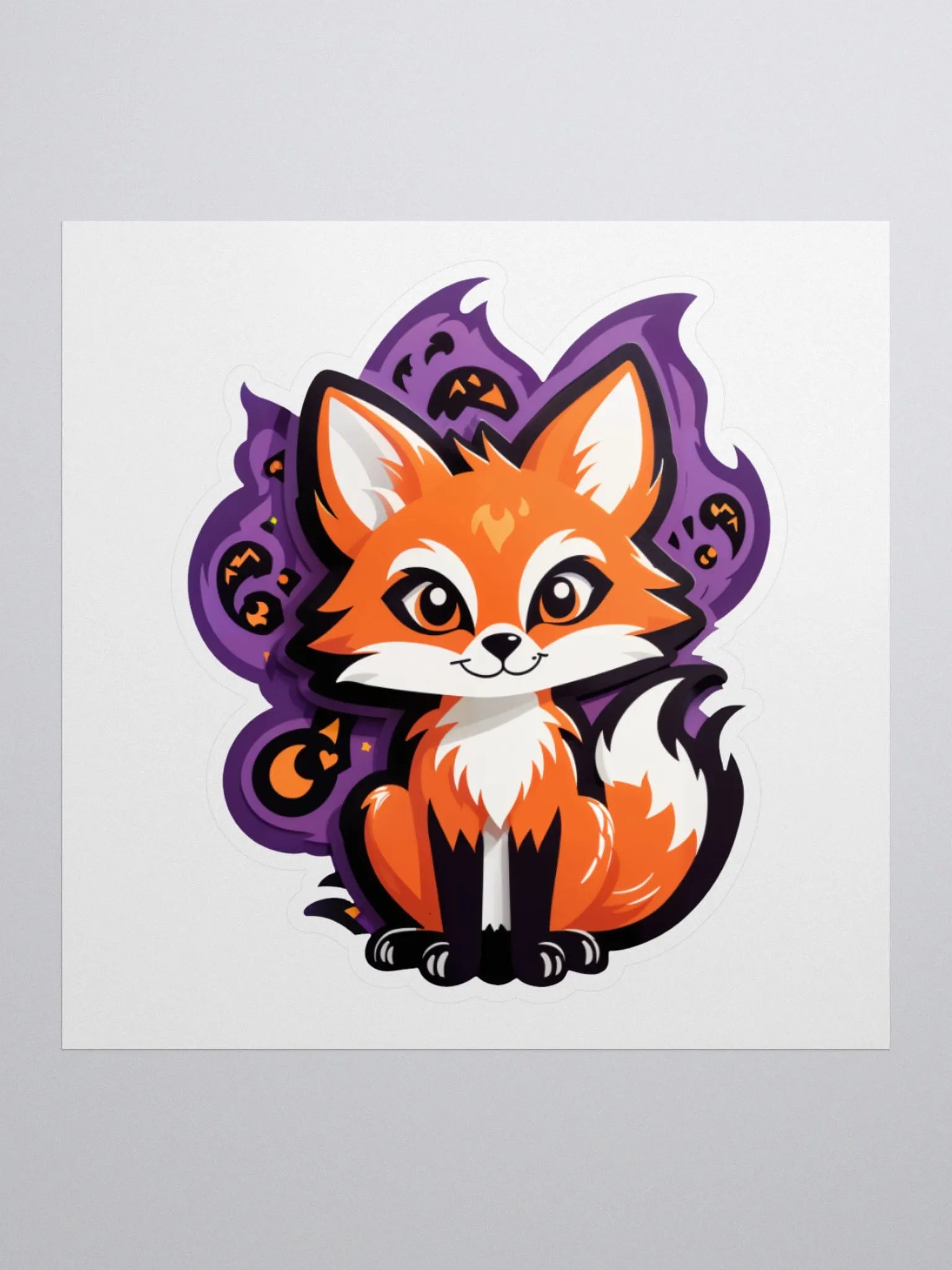 Spoopy Spirit Fox Sticker product image (2)