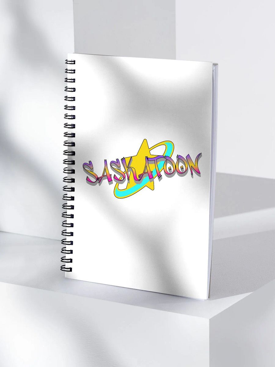 Saskatoon Star Vibrant Spiral Notebook product image (1)
