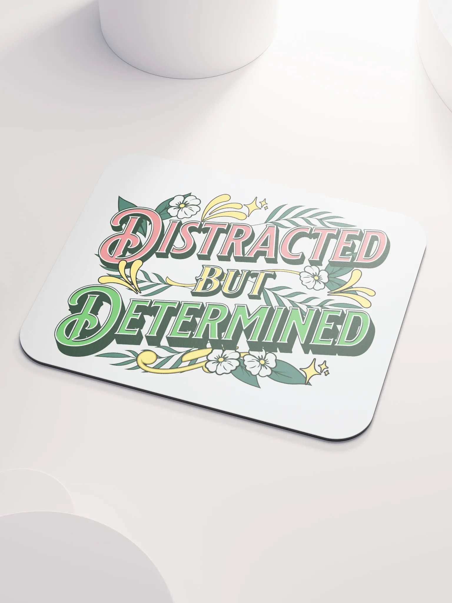 Distracted But Determined Mouse Pad product image (3)