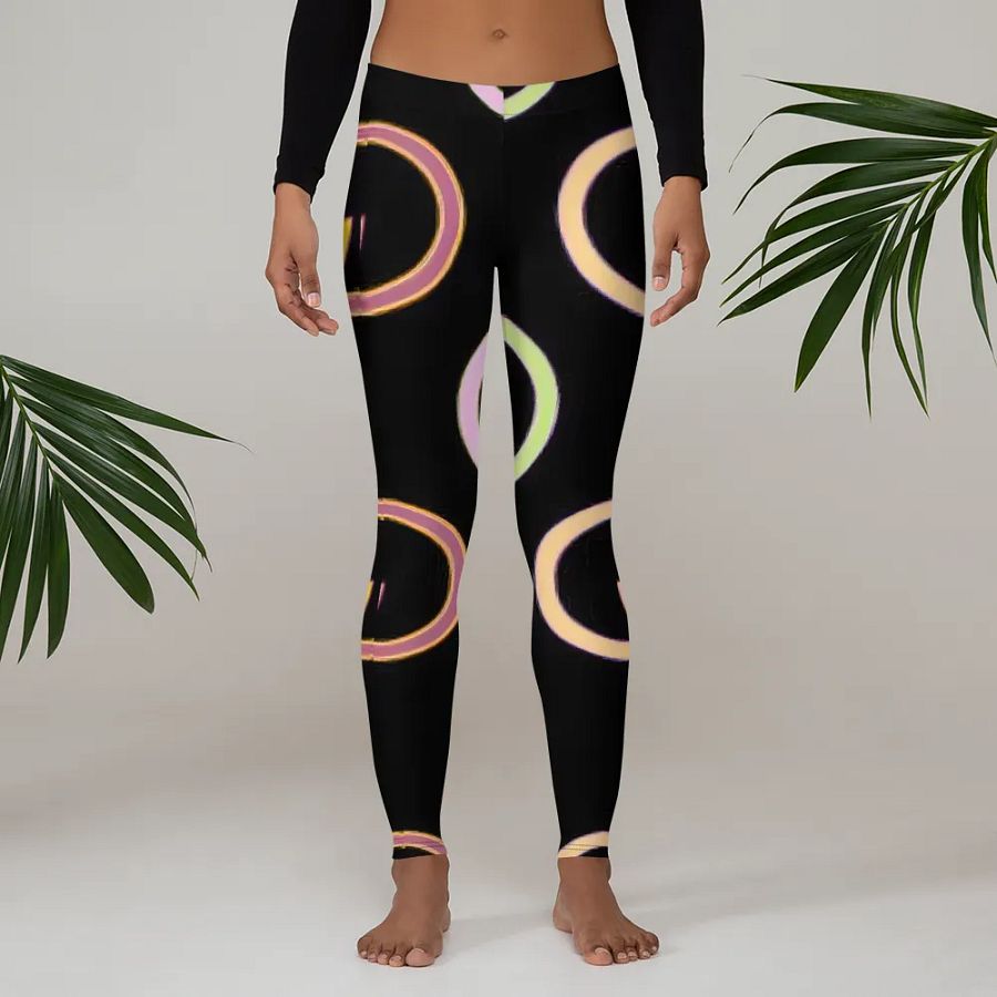 Neon Double-Letter Logo Leggings product image (3)