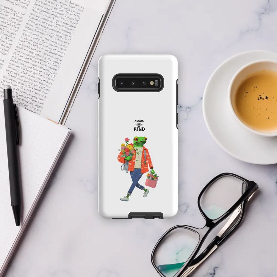 'Always Bee Kind' Stylish Frog Samsung Tough Case product image (11)
