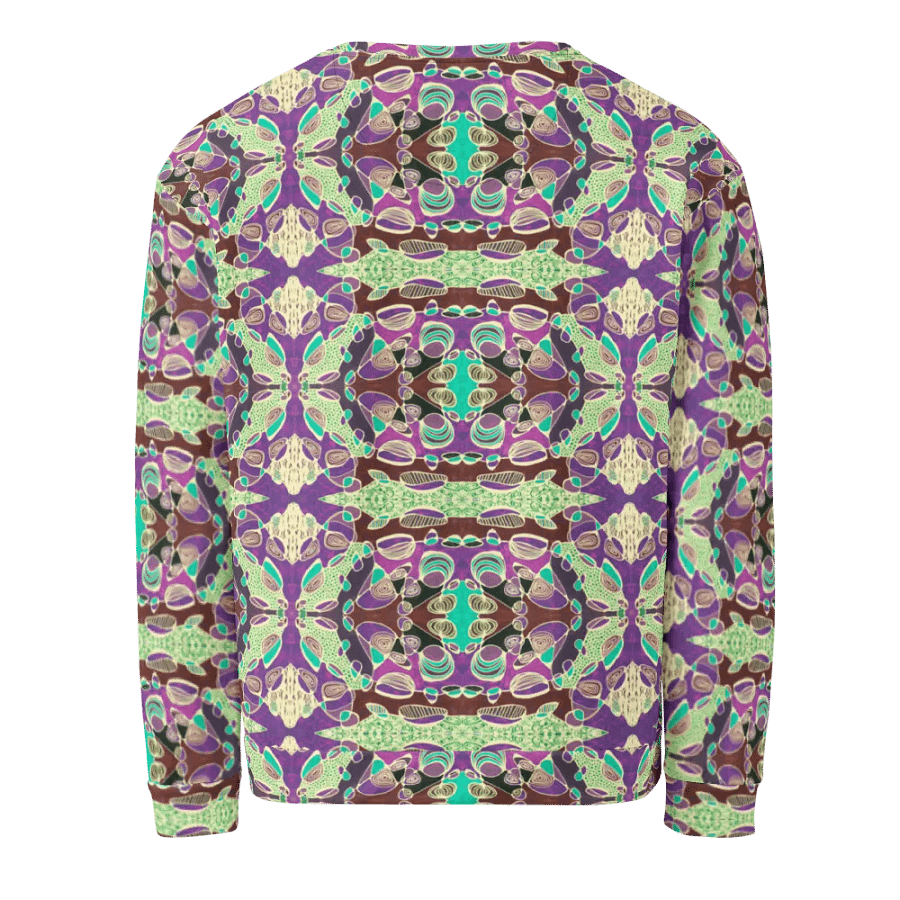 Abstract Patterned Shapes Neurographic Art Unisex Sweatshirt product image (4)