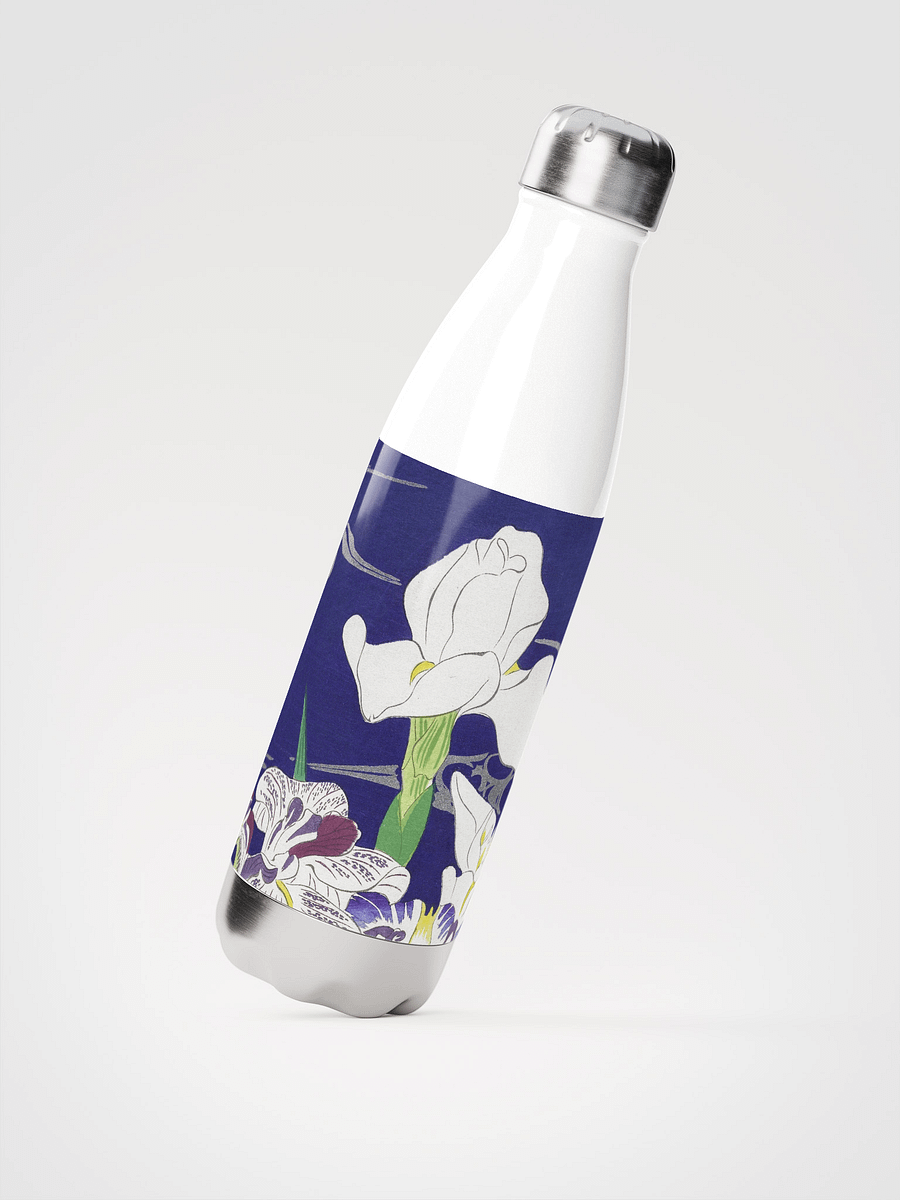 Japanese Iris. 17oz. Stainless Steel Water Bottle product image (2)