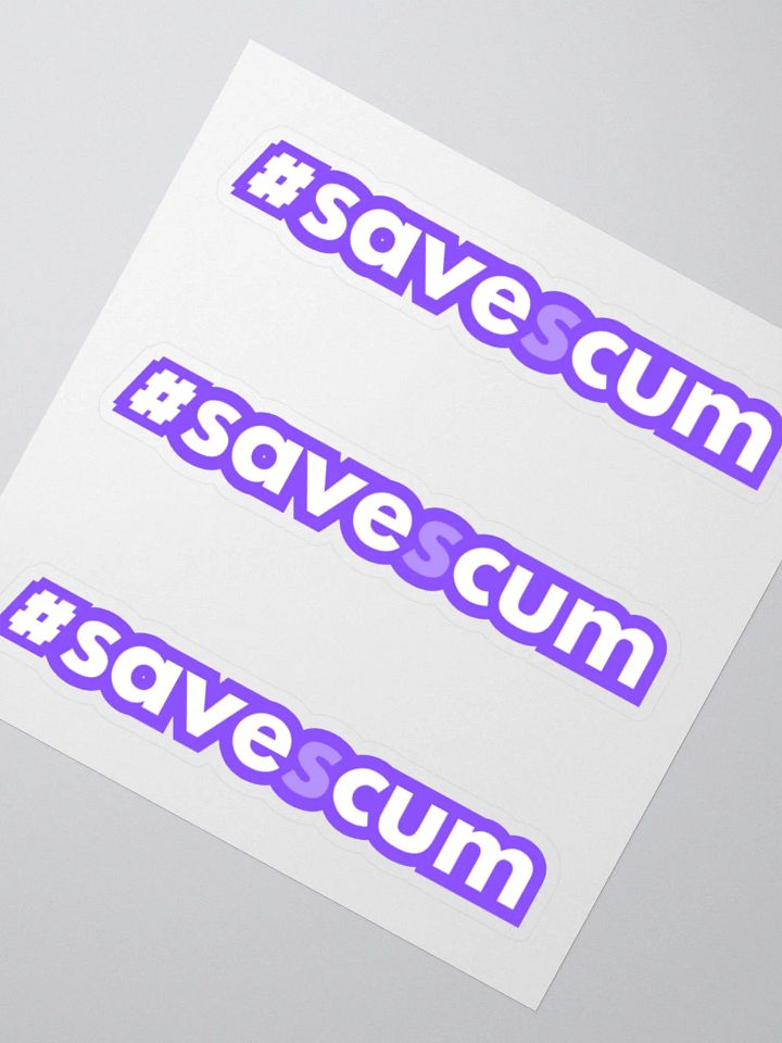 #SaveScum Stickers product image (6)