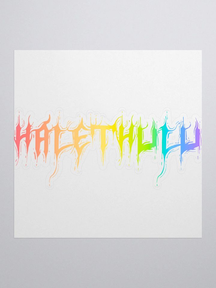 Halethulu Pride Sticker product image (2)
