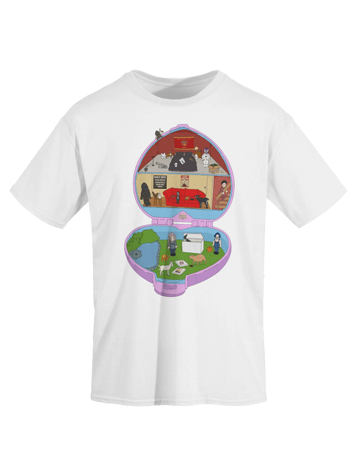Kenny Pocket T-Shirt (Pink & Blue) product image (2)