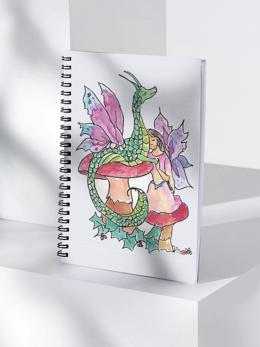 Fairy & Dragon Notebook - Lavender Cottage Library product image (4)