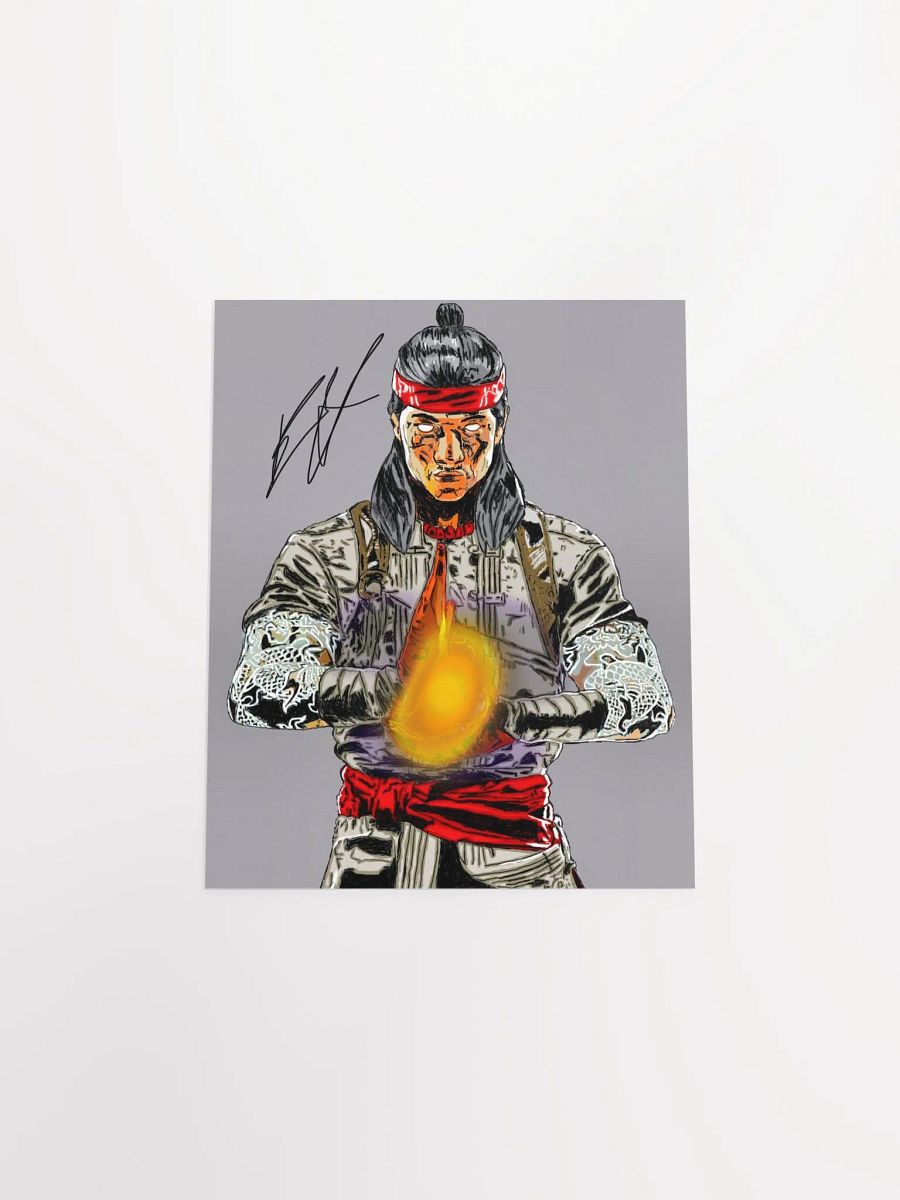 Fire God Liu Kang Print product image (4)