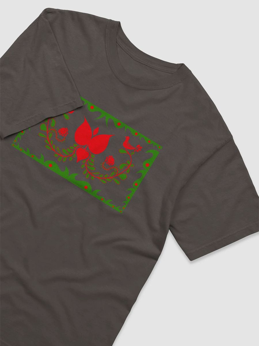 Hungarian Folk-Style Red & Green T-Shirt product image (3)