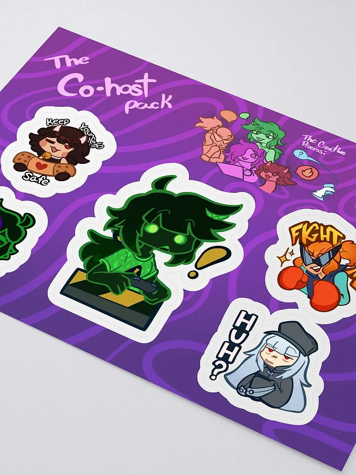 The Co-Host Sticker Pack Vol. 1 product image (1)