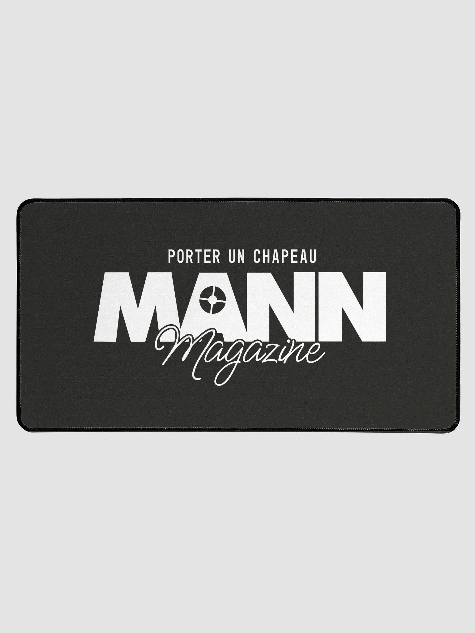 MANN Magazine Black Desk Mat product image (1)