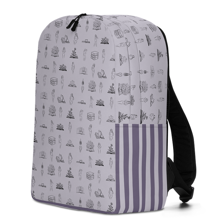 Books and Curvy Girls Backpack product image (2)