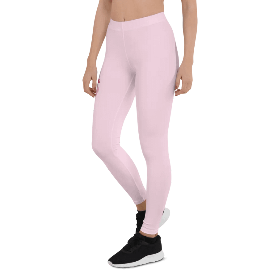 Backfill Pig pink colour withPink Lady design -All-Over Print Leggings product image (6)