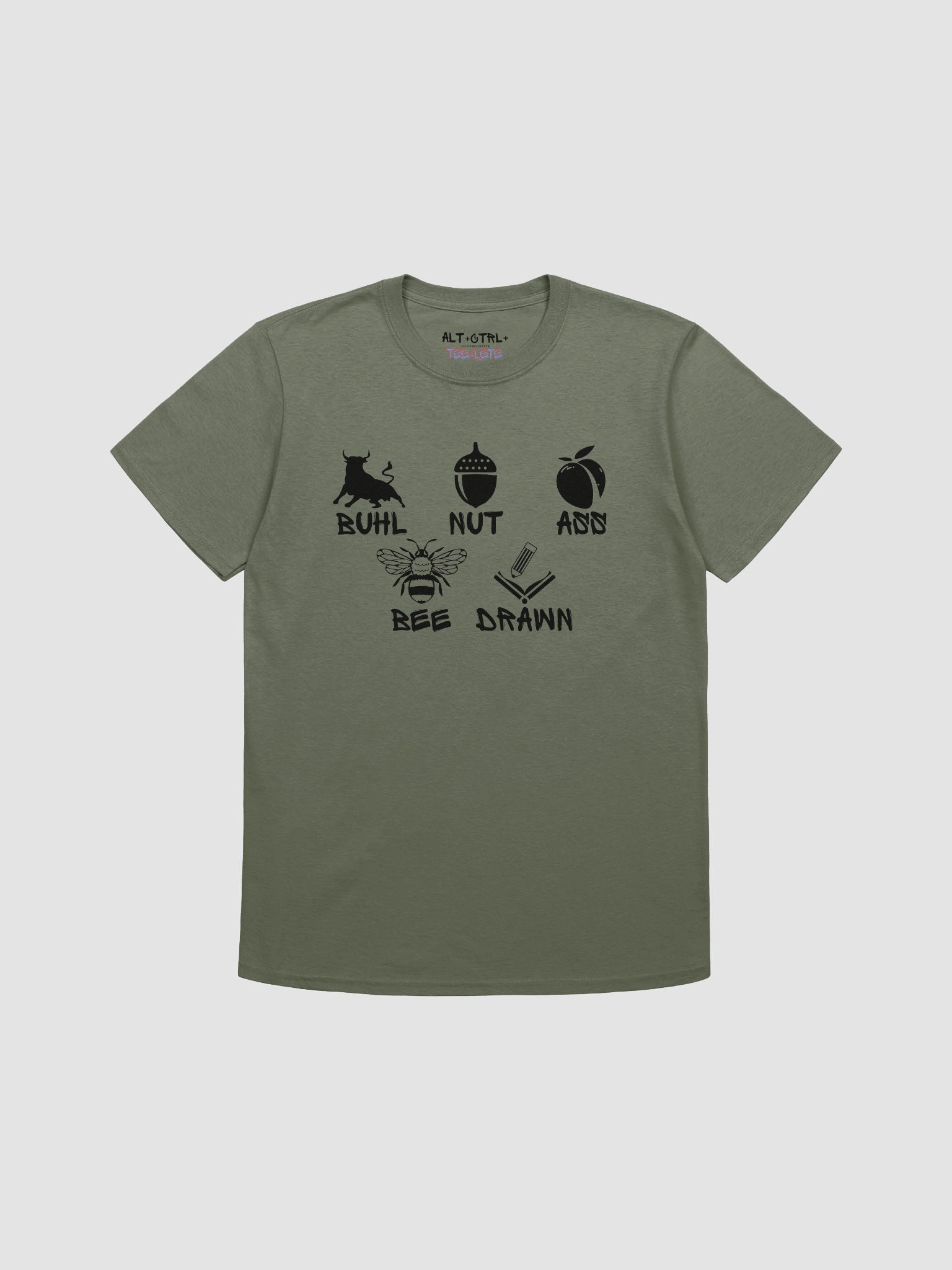 BUHL BEE DRAWN Men's Tee Blk product image (3)
