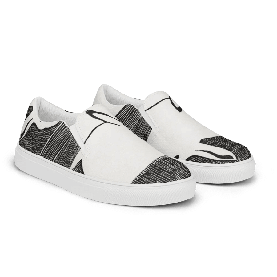 Premium White Men's Slip-On Shoes n. 18 product image (2)