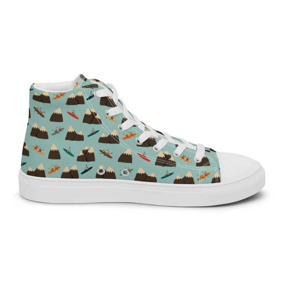 Paddling Peaks - Mens High Top Canvas Shoes product image (10)
