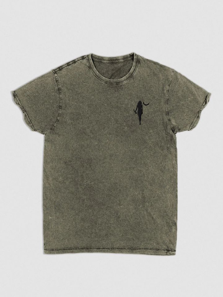 Proto-Valkyrie Embroidered Denim T-Shirt product image (3)
