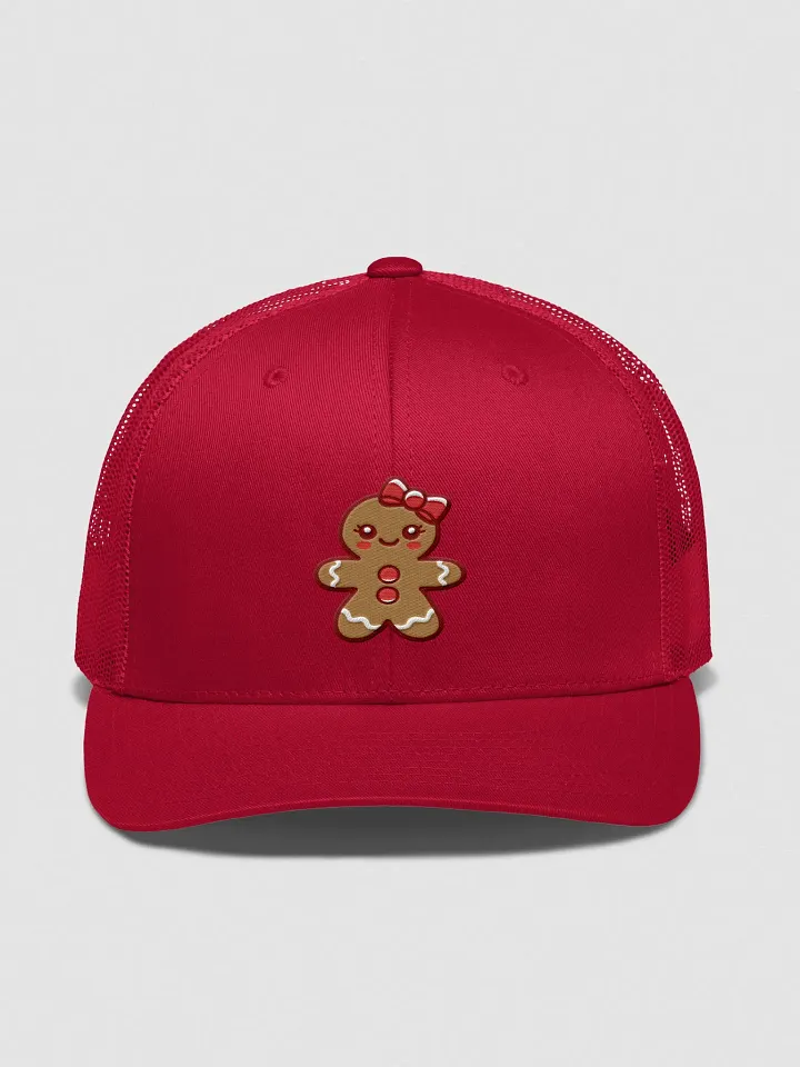 Gingerbread Girl Embroidered Retro Trucker Hat product image (1)