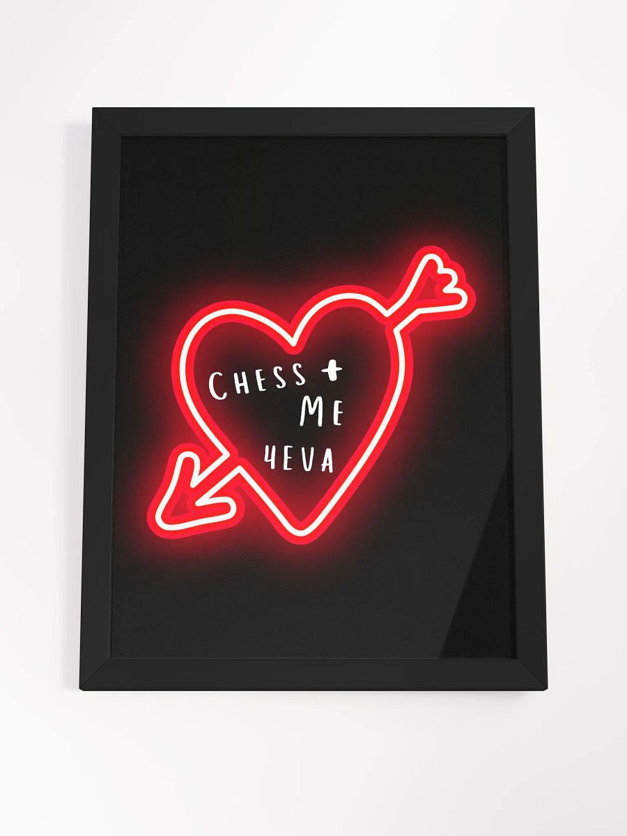 Love Chess Framed Print product image (7)