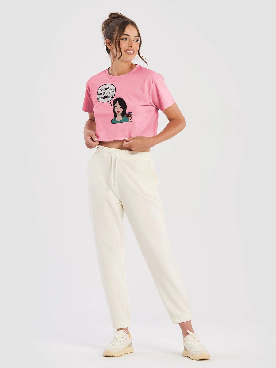 Math Ain't Mathing - premium CROP t-shirt product image (3)