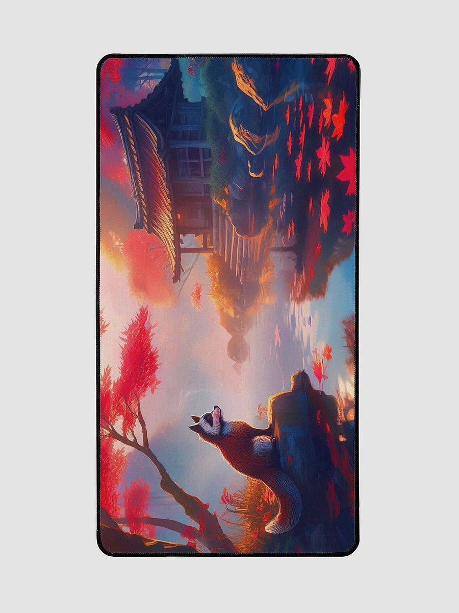 Tanuki Retreat Large Desk Mat (15.5 x 31.5) product image (3)