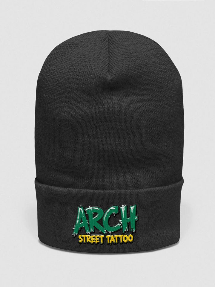 ARCH STREET TATTOO CO. # 1 Drip Effect Street Tattoo Beanie product image (1)