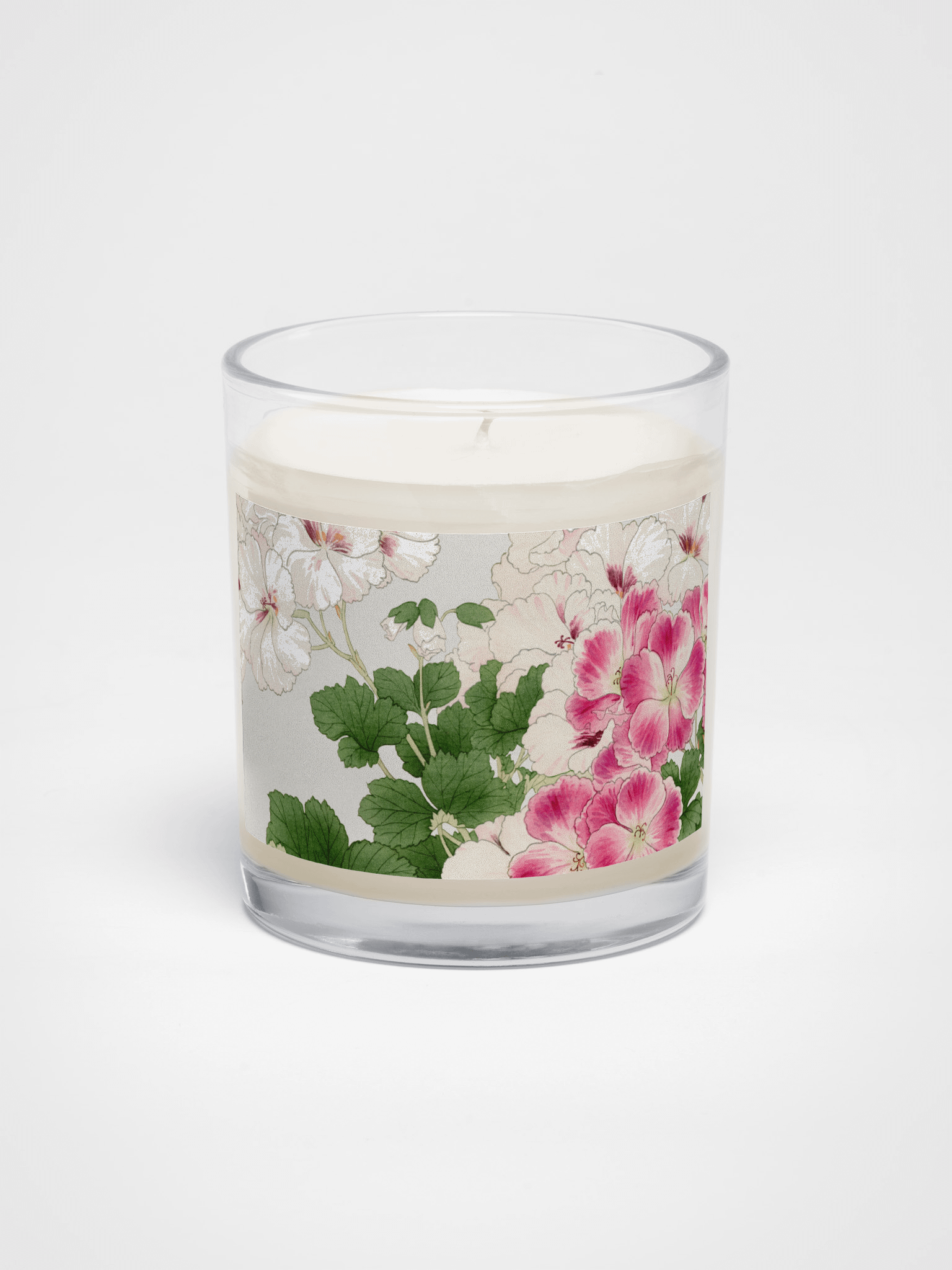 Geranium Flower. Soy Wax Candle product image (1)