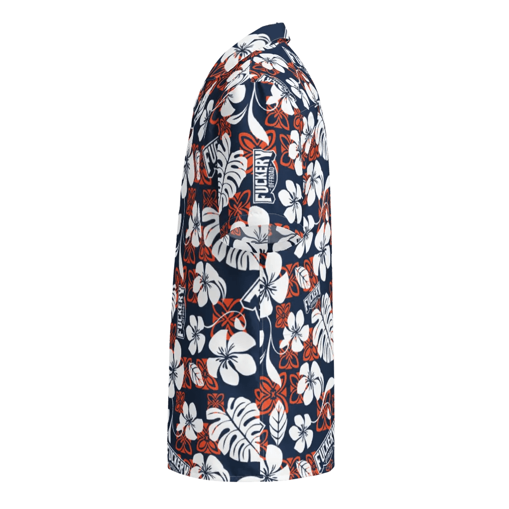 Fuckery Offroad Hawaiian Shirt - Blue/Orange product image (7)