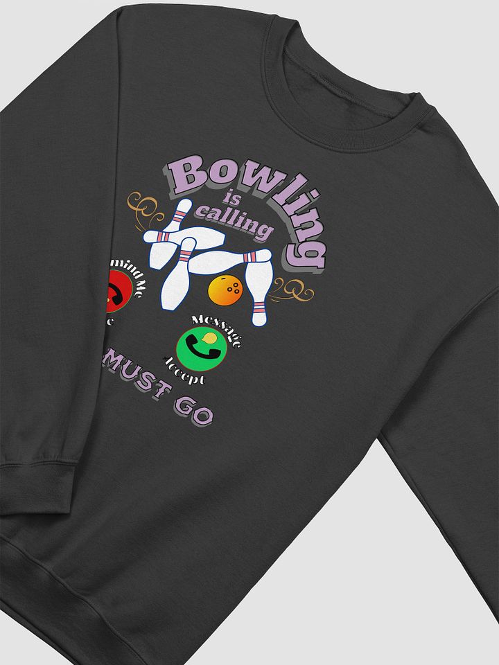 Bowling Is Calling Crewneck Sweatshirt product image (2)
