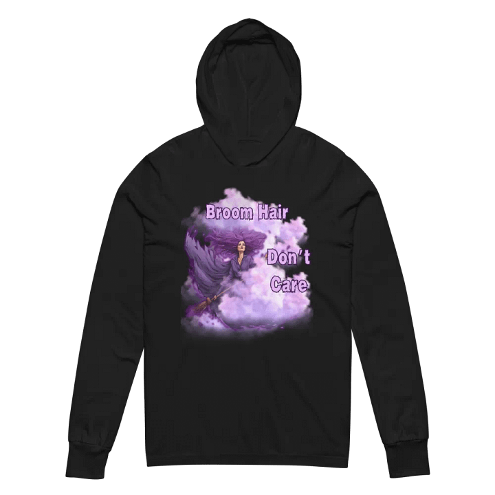 Broom Hair Don't Care hooded tee product image (2)