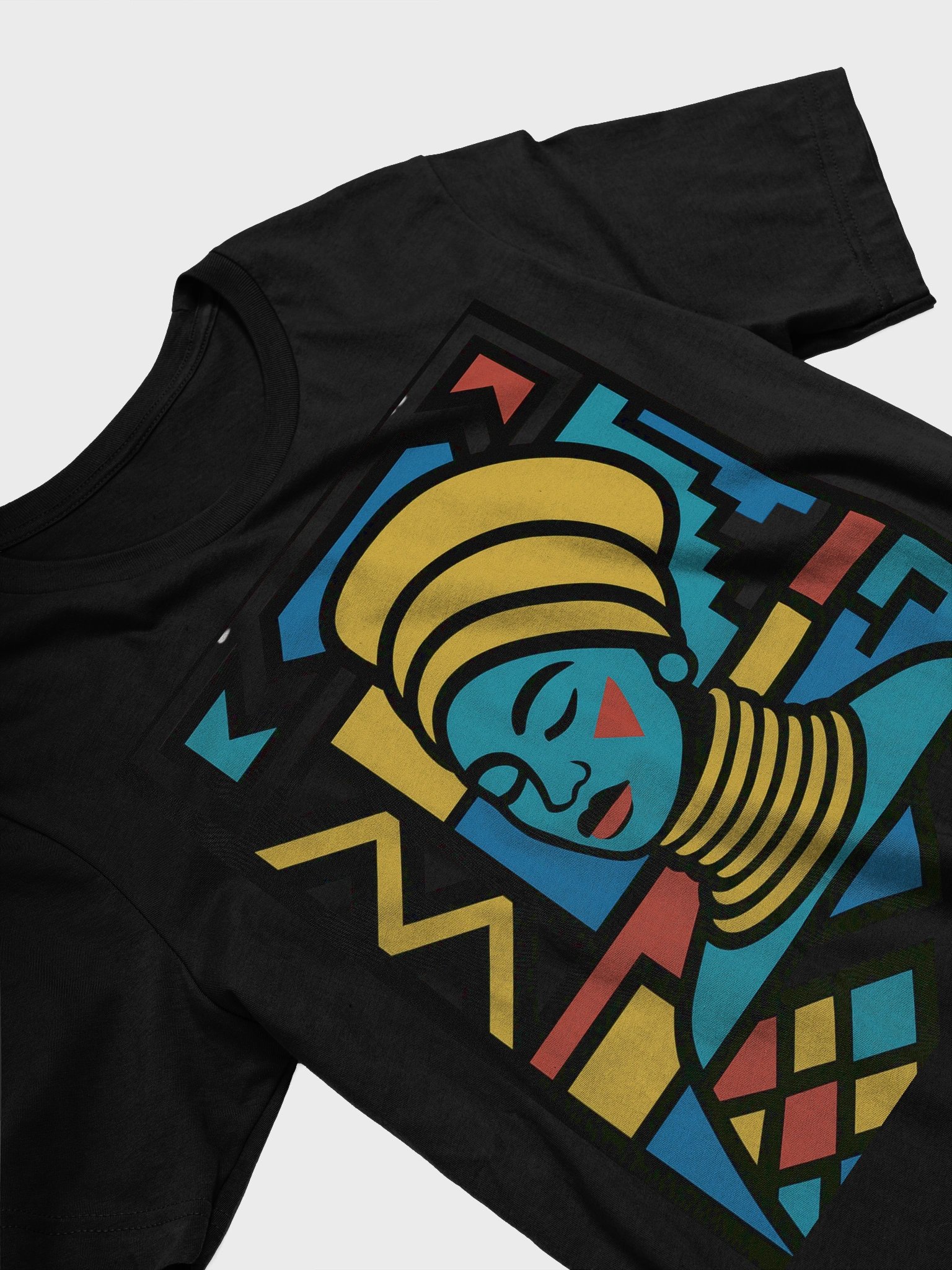 Vibrant Headwrap Illustration T-Shirt product image (21)