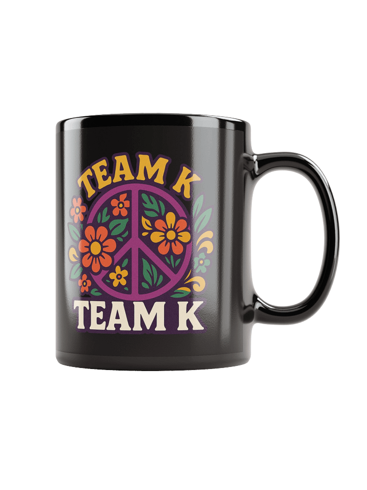 Team K 1960's Black Mug product image (1)