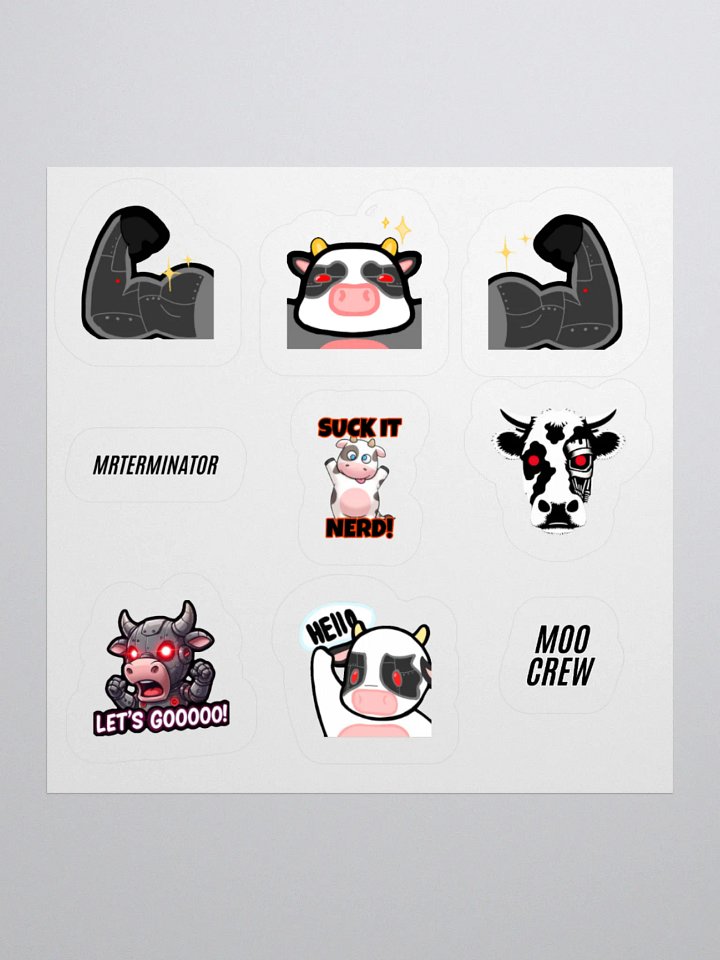 Moo Crew Stickers product image (3)
