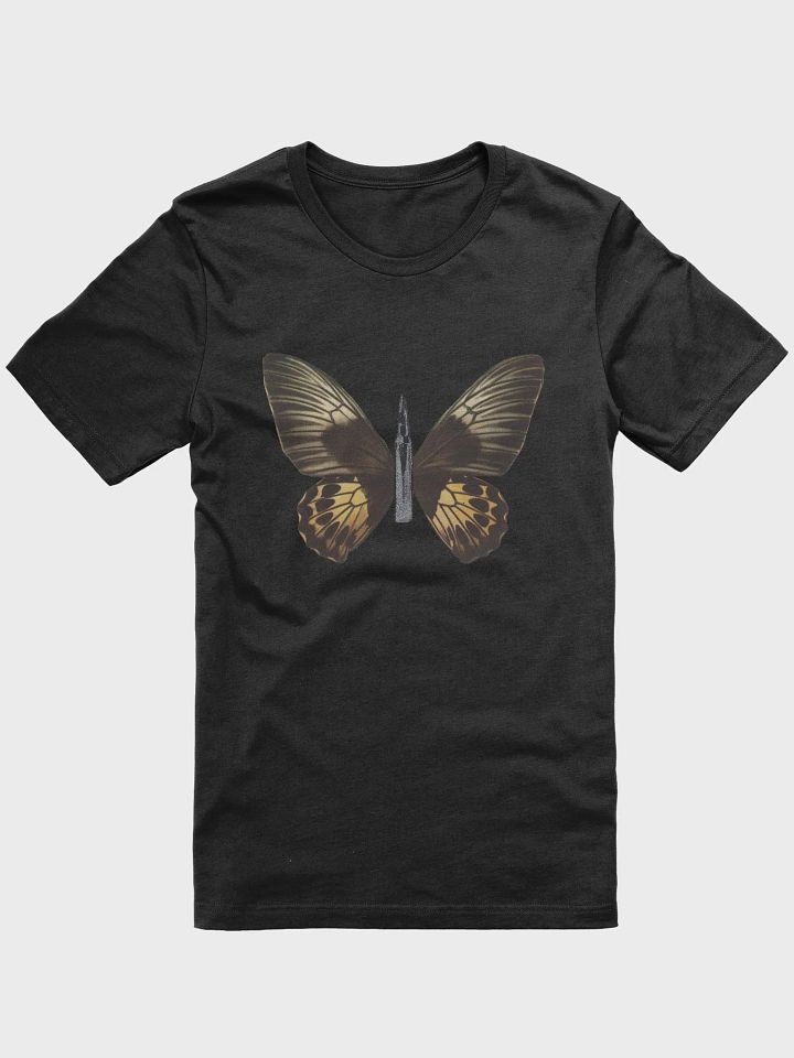 Bullet With Butterfly Wings - Bella+Canvas Supersoft T-Shirt product image (2)