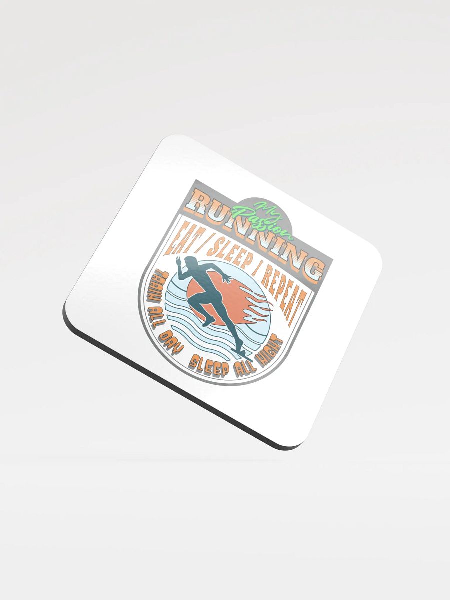 My Passion Running Shield Lifestyle Cork Coaster Set product image (1)
