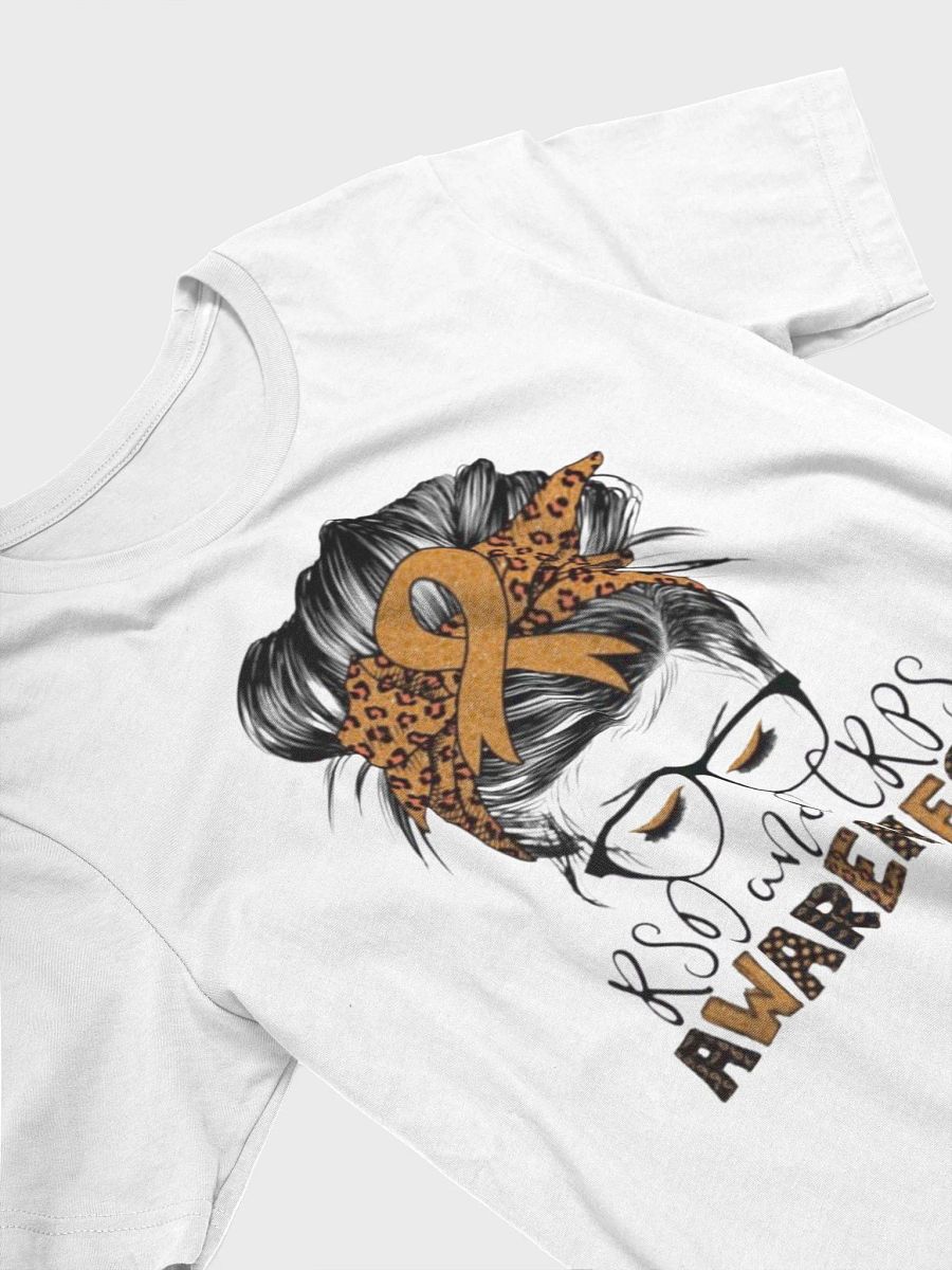 RSD and CRPS Awareness Messy bun T-Shirt (Unisex) product image (24)