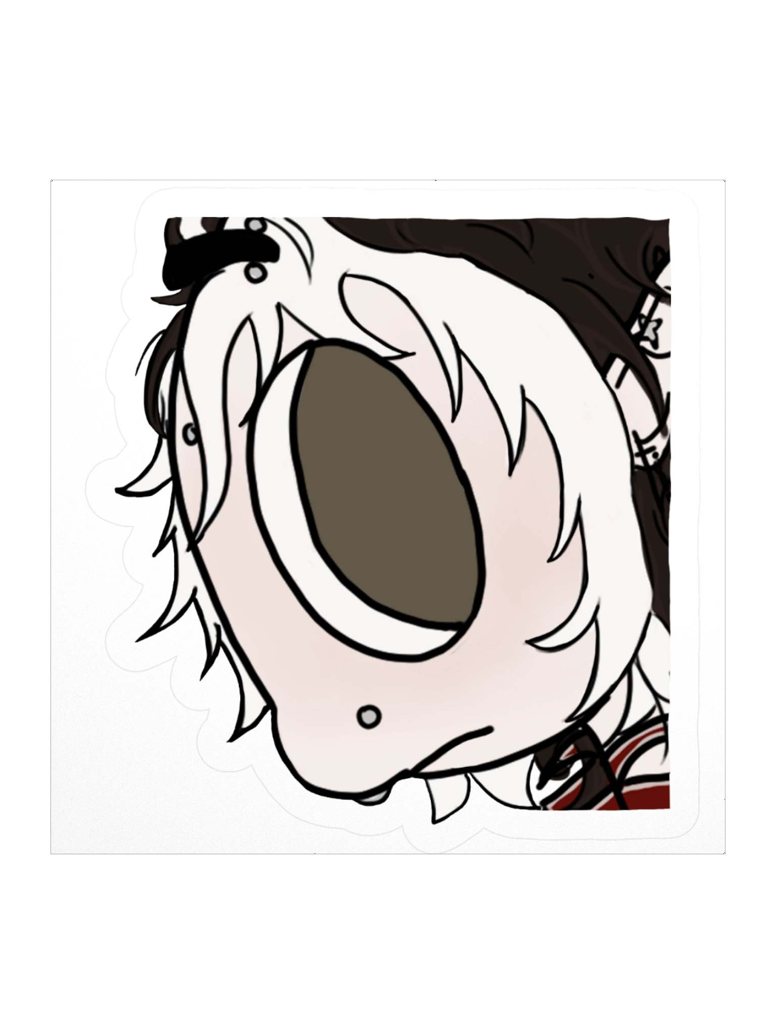 Gloom Side-Eye Sticker product image (1)