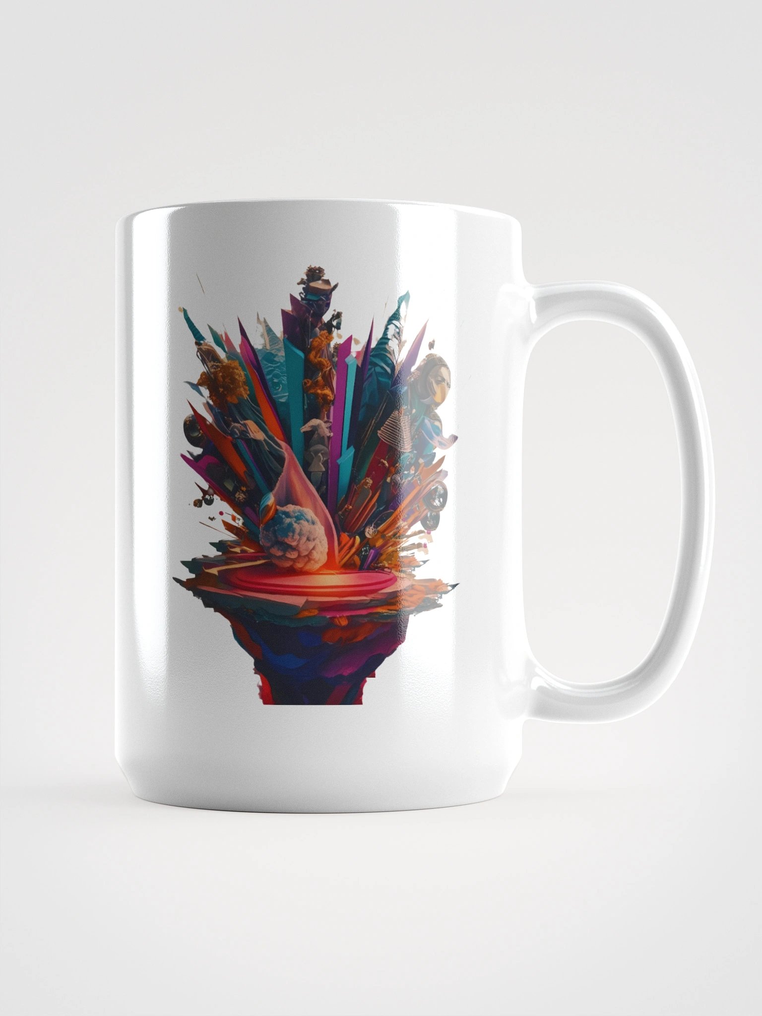 Energetic Geometric Volcano Mug product image (1)