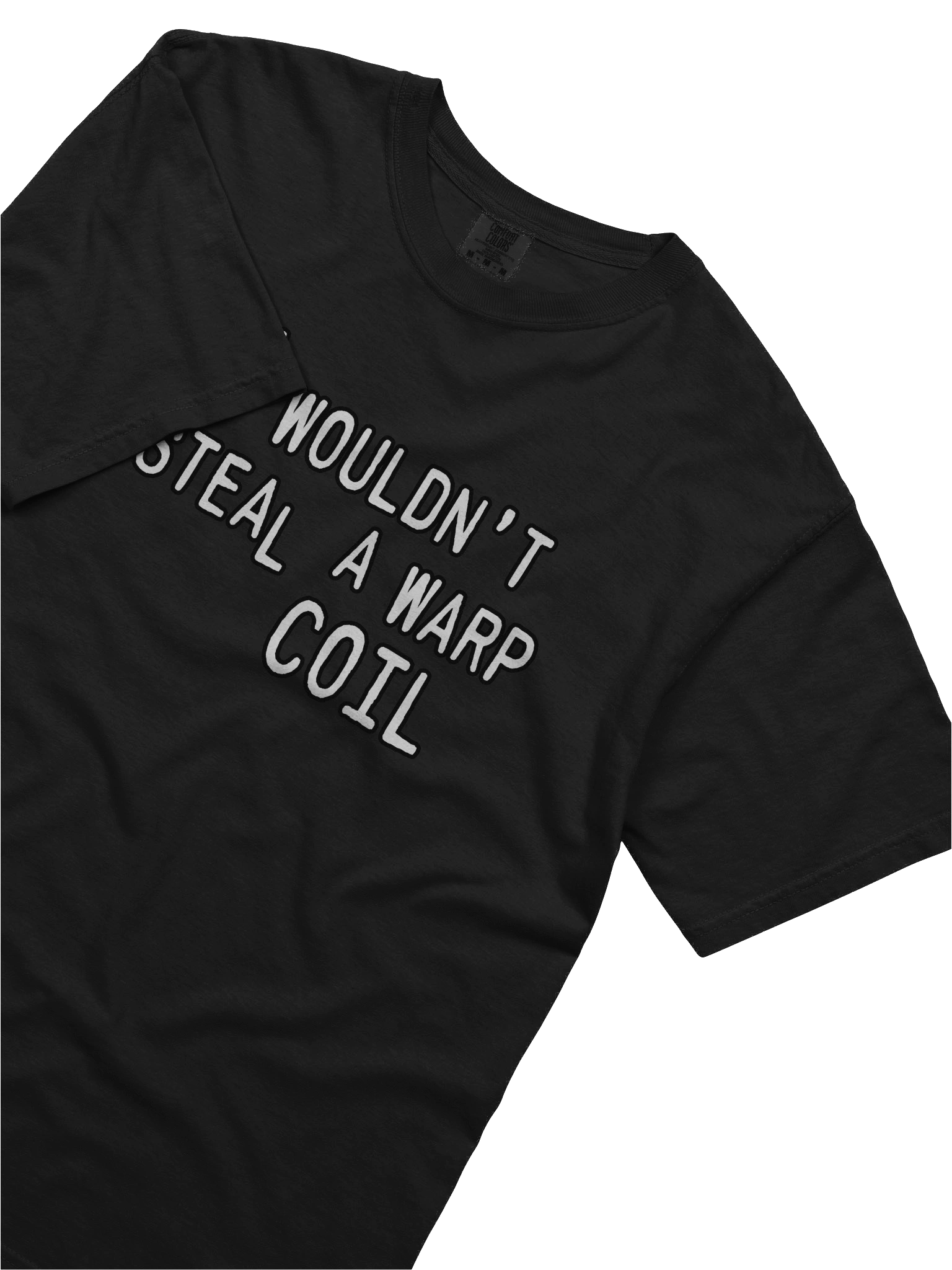 TrekCulture: You Wouldn't Steal A Warp Coil - T-shirt product image (2)