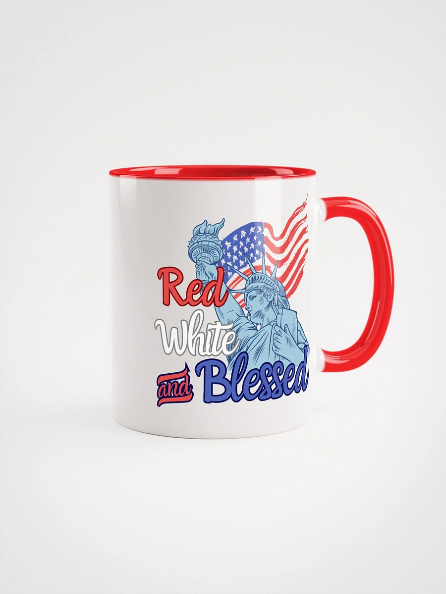 Red, White And Blessed Mug product image (3)