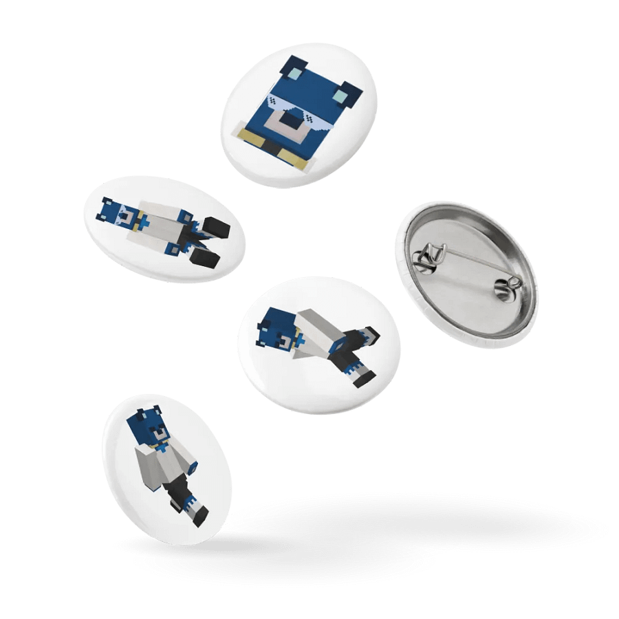 Minecraft Set of Pin Buttons product image (9)