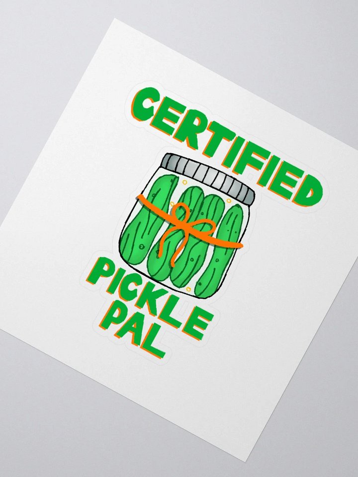 Pickle Pal Sticker product image (2)